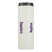 Niedlicher Valentinstag Thermosbecher (Rückseite)