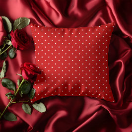 Niedlicher Valentinstag Tiny Red Hearts Kissen