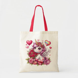 Niedlicher Valentinstag Tragetasche