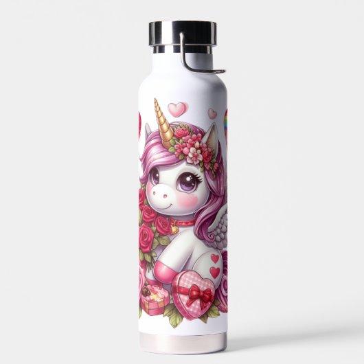 Niedlicher Valentinstag Trinkflasche (Links)