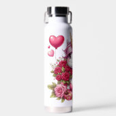 Niedlicher Valentinstag Trinkflasche (Vorne)