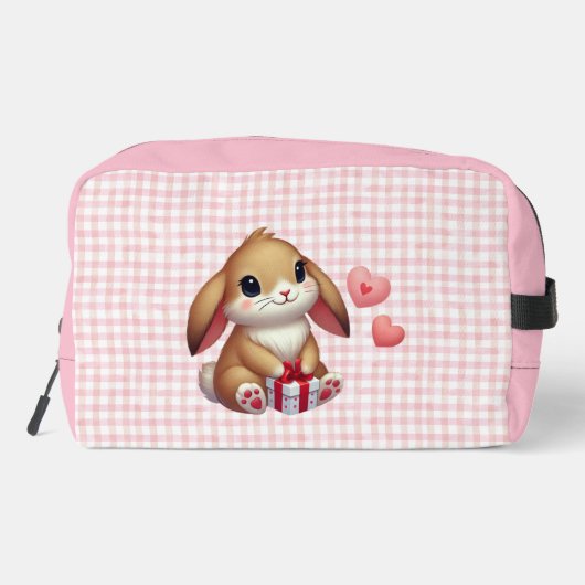 Niedlicher Valentinstag Waschbeutel (Rückseite)
