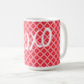 Niedlicher Valentinstag XOXO Kaffeetasse (VorderseiteRechts)