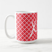 Niedlicher Valentinstag XOXO Kaffeetasse (Links)