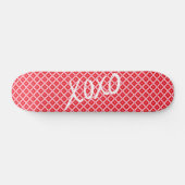 Niedlicher Valentinstag XOXO Skateboard (Horizontal)