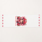 Niedlicher Valentinstag Yogamatte (Vorderseite (Horizontal))