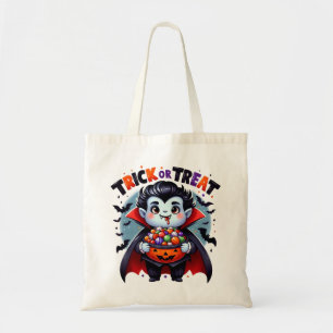 Niedlicher Vampire Candy Collector Trick oder Trea Tragetasche