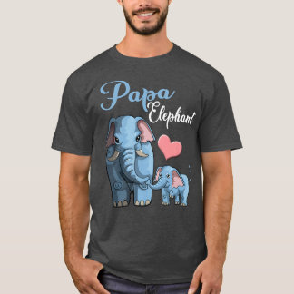 Niedlicher Vater Elephant Pregnancy Announction Ba T-Shirt