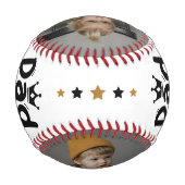 Niedlicher Vater, Mensch, Mythos, Legende 2 Foto G Baseball (Rückseite)