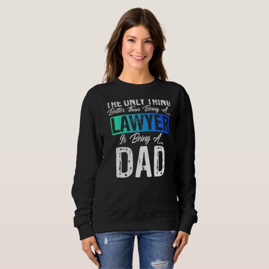 Niedlicher Vater Sweatshirt (Vorne ganz)