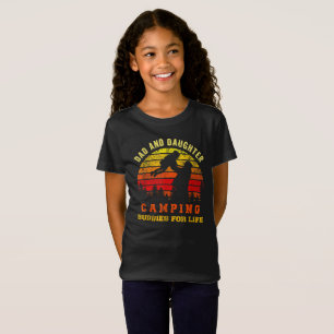 Niedlicher Vater-Tochter-Camping-Partner - Lebensa T-Shirt