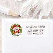 Niedlicher Vater Weihnachtsweihnachtsanschrift Lab (Insitu)