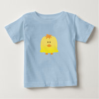 Niedlicher Vector Art of Baby Chicken