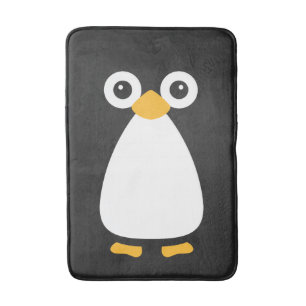 Niedlicher vektorPenguin Badematte