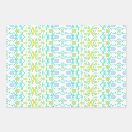 Niedlicher Verschluss oder Geschenkkarton Geschenkpapier Set (Vorderseite)