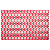 Niedlicher verschmutzter Rottenschwarzhund Stoff (Yard (91,4 cm))