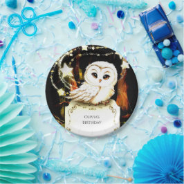 Niedlicher verzauberter Geburtstag Pappteller