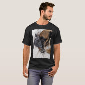 Niedlicher Viktorianischer Bulldog Foto T - Shirt (Vorne ganz)