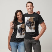 Niedlicher Viktorianischer Bulldog Foto T - Shirt (Unisex)