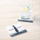 Niedlicher Viktorianischer Menschentraum glaubte Z Rechteckiger Pappuntersetzer (Vor Ort)