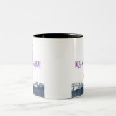 Niedlicher Viktorianischer Menschentraum glaubte Z Zweifarbige Tasse (Mittel)