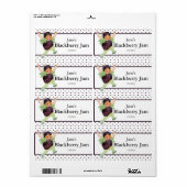 Niedlicher Vintager BlackBerry-Jam (Vorne)