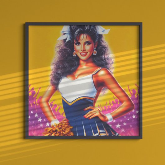 Niedlicher Vintager Chefführer Poster