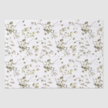 Niedlicher Vintager Cupid Angel Beige Creme Floral
