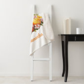 Niedlicher Vintager Frühjahrsküken in Eiern Sherpadecke (Beispiel)