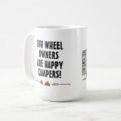 Niedlicher Vintager fünftes Kaffeetasse (Vorderseite Links)