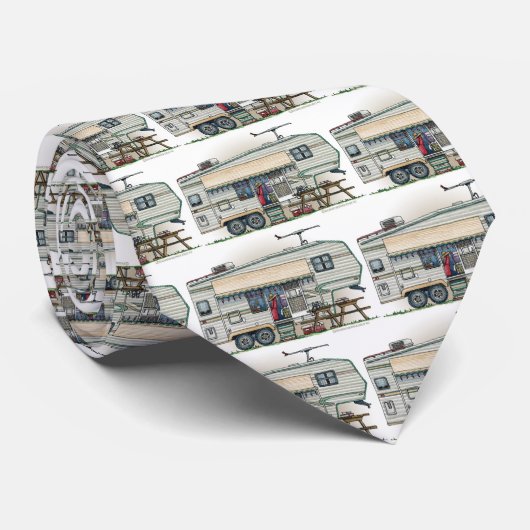 Niedlicher Vintager fünftes Krawatte (Gerollt)