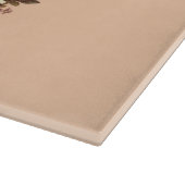 Niedlicher, Vintager Osterhase/Ei/Korb Schneidebrett (Ecke)