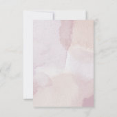 niedlicher Vintager Osterhase - Happy Oster Mitteilungskarte (Rückseite)