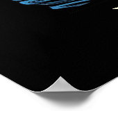 Niedlicher Vintager Poker Poster (Ecke)