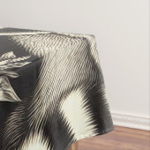Niedlicher Vintager Racoon Nahtlos Tischdecke (Beispiel)