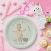 Niedlicher Vintager Schattenhalbmesser Pappteller (Party)