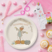 Niedlicher Vintager Schattenhalbmesser Pappteller (Party)