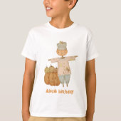 Niedlicher Vintager Schattenhalbmesser T-Shirt (Vorderseite)