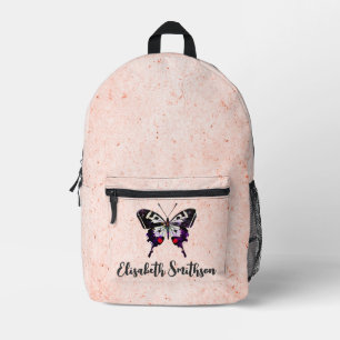 Niedlicher Vintager Schmetterling Fügen Sie Ihren Bedruckter Rucksack