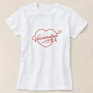 Niedlicher Vintager stilistischer geimpfter T - Sh T-Shirt