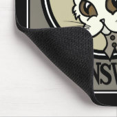 NIEDLICHER VINTAGER STYLE KITTY CAT-MAUSPAD MOUSEPAD (Ecke)