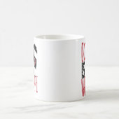 Niedlicher Vintager Valentinstag Kaffeetasse (Mittel)