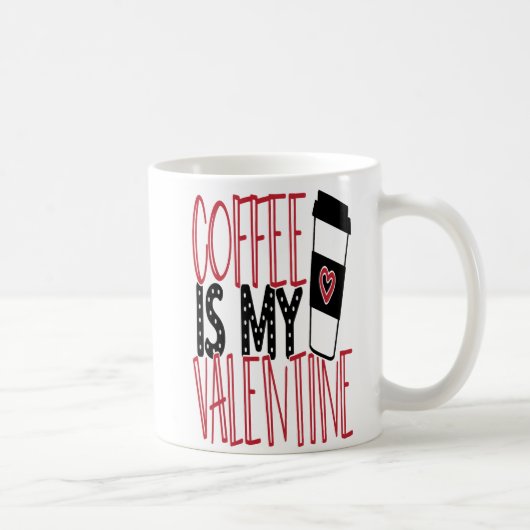 Niedlicher Vintager Valentinstag Kaffeetasse (Rechts)