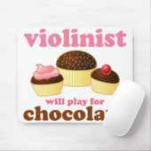 Niedlicher Violinist Mousepad (Mit Mouse)