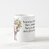 niedlicher Vogel Strauß 7 Kaffeetasse (Mittel)