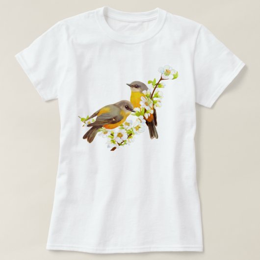 Niedlicher Vogel-T - Shirt (Design vorne)