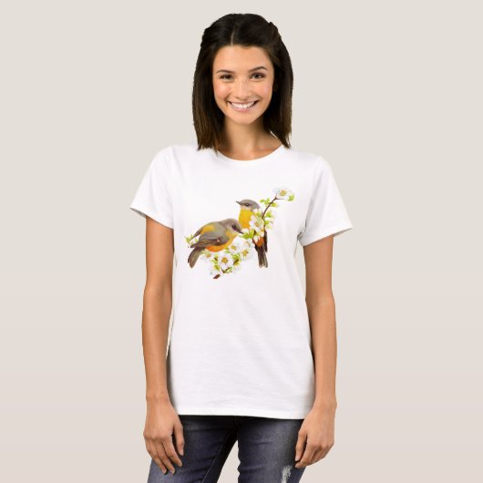 Niedlicher Vogel-T - Shirt (Vorne ganz)