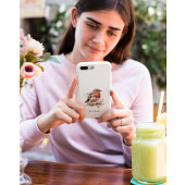 Niedlicher Vogelrobin in Aquarellfarben Case-Mate iPhone Hülle