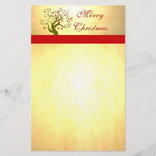 Niedlicher Vogelwirbel - Geschenke und Einladungen Briefpapier (Vorderseite)