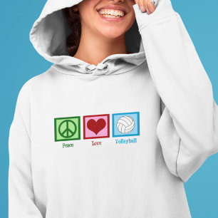 Niedlicher Volleyball Hoodie